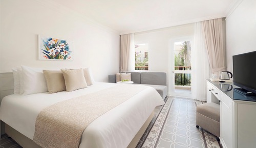 Habitación estándar con 1 cama doble o 2 individuales, balcón