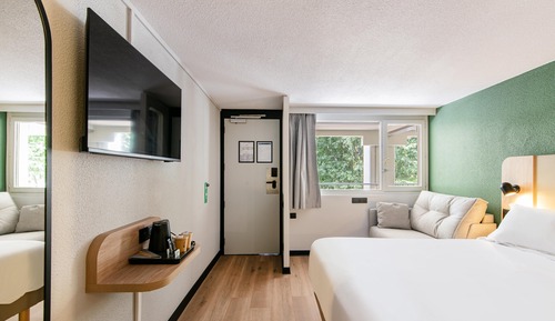Habitación estándar, 1 cama de matrimonio con sofá cama