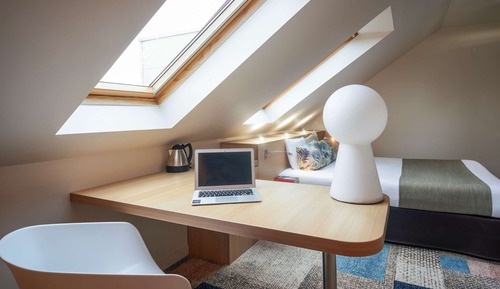 Habitación superior, varias camas