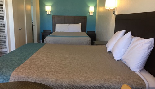 Habitación Deluxe, 2 camas de matrimonio, no fumadores, frigorífico