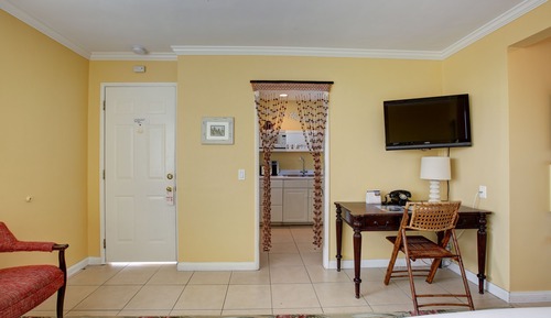Habitación, cocina básica