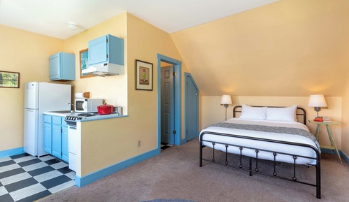 Suite estudio Deluxe, 1 cama de matrimonio (Room #10)