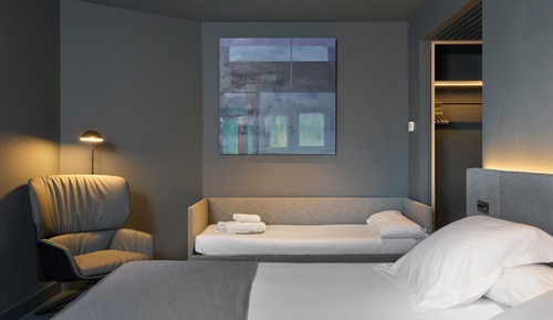 Habitación doble, balcón