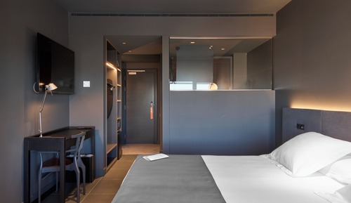 Habitación doble de uso individual, vistas a la ciudad