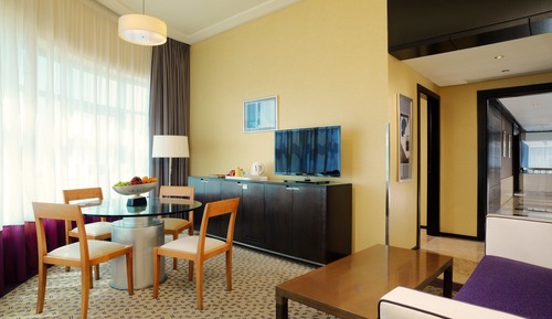 Suite ejecutiva, 1 habitación, no fumadores, vistas a la ciudad (Corner)
