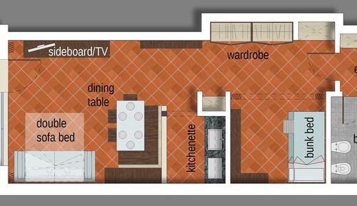 Estudio (2 pax)