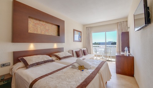 Habitación doble, balcón