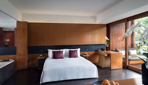 Habitación, vistas al jardín