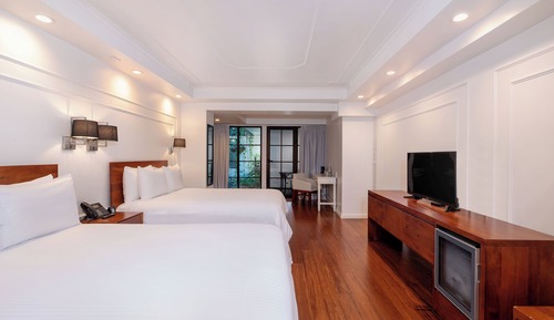 Habitación superior, 2 camas de matrimonio