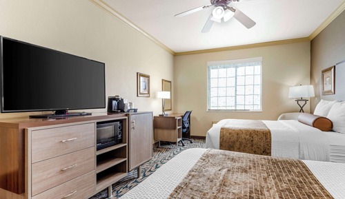 Habitación estándar, 2 camas de matrimonio, no fumadores, microondas