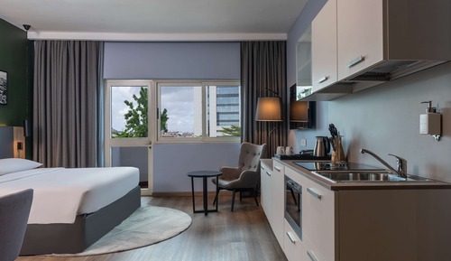 Apartamento, 1 habitación, balcón