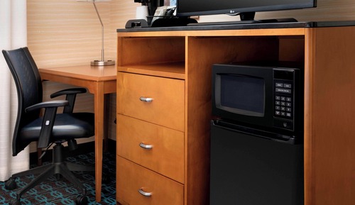 Estudio, 1 cama de matrimonio grande con sofá cama (Mobility/Hearing Accessible, Tub)