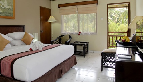 Habitación Deluxe doble, vistas a la piscina