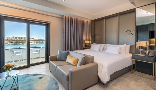Habitación superior, vistas al mar
