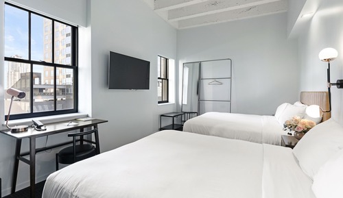 Habitación, 2 camas de matrimonio