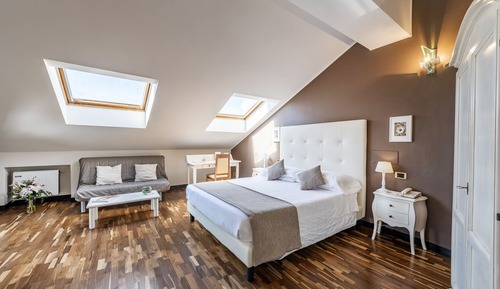 Suite junior, vistas al lago