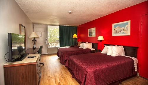 Habitación Deluxe, 1 cama de matrimonio grande, frigorífico y microondas