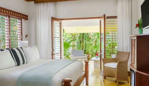 Habitación Deluxe, 1 cama de matrimonio grande, vistas al jardín