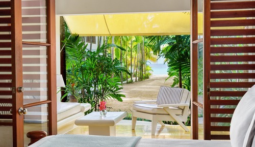 Habitación Deluxe, 1 cama de matrimonio grande, vistas al mar