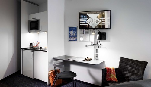 Estudio, 1 cama doble, cocina básica