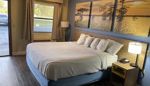 Habitación Deluxe, 1 cama de matrimonio grande, no fumadores, frigorífico (Exterior Room)