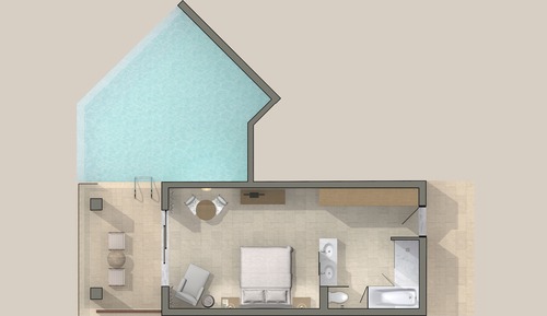 Mythica Bungalow with Private Pool, Sea View