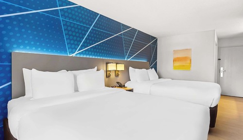 Habitación estándar, 2 camas de matrimonio, no fumadores