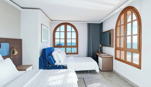 Suite junior, 1 cama de matrimonio grande, no fumadores, frente a la playa