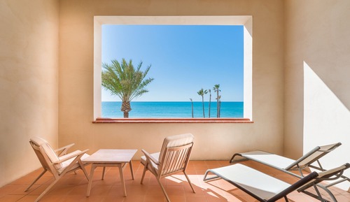 Habitación Grand, 1 cama de matrimonio grande, no fumadores, frente a la playa