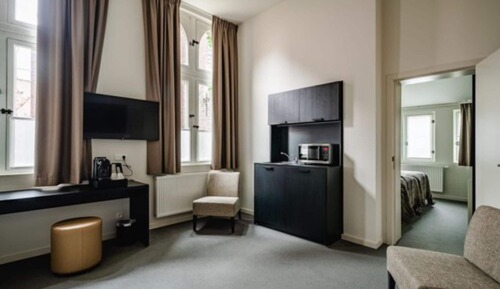 Habitación triple familiar, varias camas