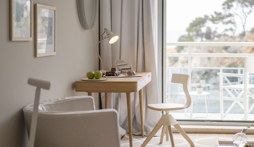 Habitación Deluxe, balcón, vistas al mar
