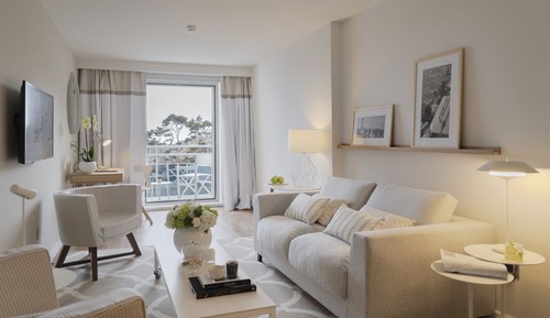Suite ejecutiva, balcón, vistas al mar