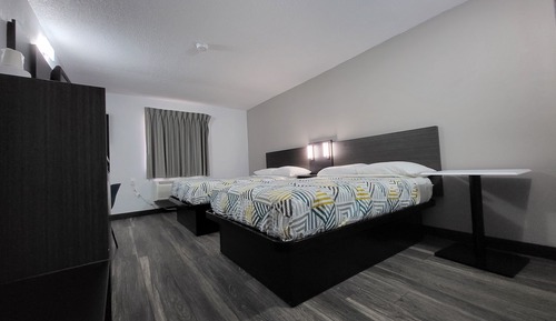 Habitación Deluxe, 2 camas dobles, no fumadores, frigorífico y microondas