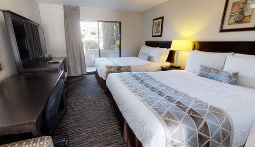 Standard Room,2 Queen Beds, Kitchenette (Non- Pet-Friendly Room)