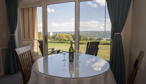 Habitación estándar, 2 camas de matrimonio, vistas al viñedo