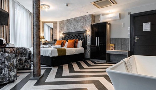 Habitación Deluxe doble, bañera