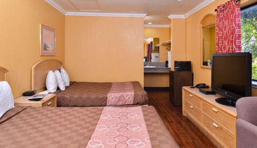 Habitación, 2 camas de matrimonio, fumadores