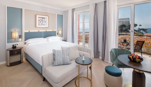 Habitación ejecutiva, 1 cama de matrimonio grande, vistas al mar