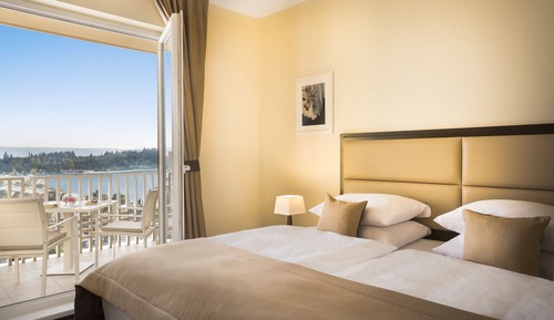 Suite, balcón, vistas al mar