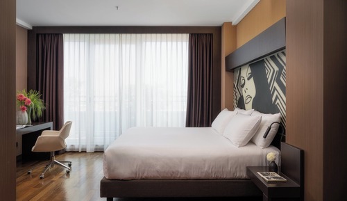 Habitación Premium, 1 cama de matrimonio grande, balcón