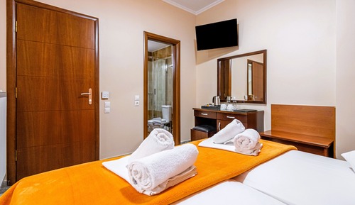 Habitación con 1 cama doble o 2 individuales