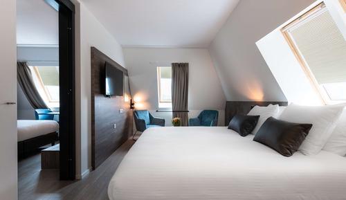 Suite ejecutiva, varias camas