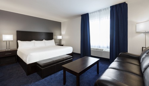 Habitación estándar, 1 cama de matrimonio grande con sofá cama
