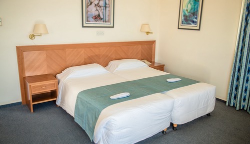 Habitación superior, vistas al mar