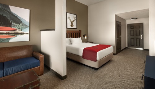 Suite, 1 cama de matrimonio con sofá cama (ADA Tub)