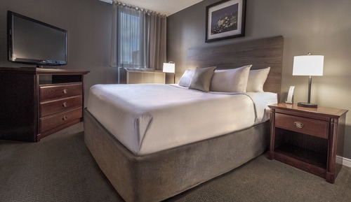 Suite, 1 cama de matrimonio con sofá cama, balcón