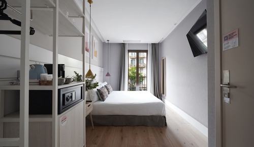 Habitación doble, balcón