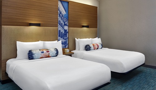 aloft, Habitación, 2 camas de matrimonio