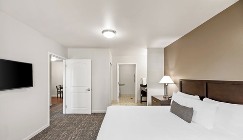 Suite ejecutiva, 1 cama de matrimonio con sofá cama, accesible en silla de ruedas