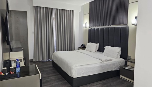 Habitación Deluxe doble, 1 cama de matrimonio grande